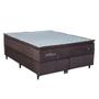 Imagem de Cama Box Queen (158X198) D28 Molas Ensacadas Marrom Agile