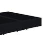 Imagem de Cama Box Queen Bipartido Principe das Camas Suede Preto 158x198x40