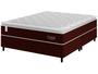 Cama Box Queen (Box + Colchão) Plumatex de Mola - Ensacada 53cm de Altura Turim Imagem de Cama Box Queen (Box + Colchão) Plumatex de Mola