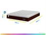 Cama Box Queen (Box + Colchão) Plumatex de Mola - Ensacada 53cm de Altura Turim Imagem de Cama Box Queen (Box + Colchão) Plumatex de Mola