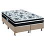 Imagem de Cama Box Queen: Colchão Anatômico Probel D45/EP ProDormir Advanced Tech2000 Plus + Base CRC Suede Clean(158x198)