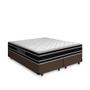 Imagem de Cama Box Queen + Colchão De Espuma D33 - Castor - Black White Double Face 158cm 