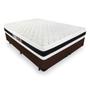 Imagem de Cama Box Queen + Colchão De Espuma D45 - Castor - Black White Double Face 158cm 