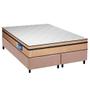 Imagem de Cama Box Queen: Colchão Espuma D45 Plumatex Selectus + Base CRC Suede Clean (158x198)
