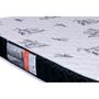 Imagem de Cama Box Queen: Colchão Espuma Orthoflex D28 Nápoles + Base CRC Suede Black(158x198)