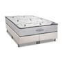 Imagem de Cama Box Queen: Colchão Espuma Ortobom High Foam + Base CRC Courano White(158x198)