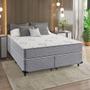 Imagem de Cama Box Queen + Colchão Espuma Ortopédico D33 Piemonte 158x198x63cm Full - Maestro Colchões