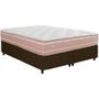 Imagem de Cama Box Queen + Colchão Herval Nesser Molas Maxspring 158x198x68