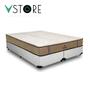 Imagem de Cama Box Queen + Colchão Madrid D33 Molas Ensacadas 158x198x66cm Várias Cores - Vstore