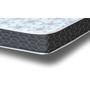 Imagem de Cama Box Queen: Colchão Molas Castor Bonnel Class Slim + Base CRC Suede Black(158x198)