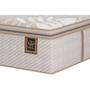 Imagem de Cama Box Queen: Colchão Molas Sealy Posturepedic Royal Comfort Plus + Base CRC Suede Clean(158x198)