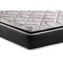 Imagem de Cama Box Queen: Colchão Ortopédico Anjos D28/EP Star + Base CRC Suede Black(158x198)