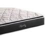 Imagem de Cama Box Queen: Colchão Ortopédico Anjos D28/EP Star + Base CRC Suede Black(158x198)