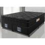 Imagem de Cama Box Queen Colchão Ortopédico Black + Box 158x198x67 One Face Espuma D33 Preto