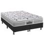 Imagem de Cama Box Queen: Colchão Ortopédico Probel D45/EP Guarda Costas Próextreme Plus + Base CRC Suede Gray(158x198)