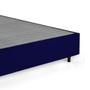 Imagem de Cama Box Queen com Colchão Mola Ensacada Guldi Firme e 2 Travesseiros Guldi Nasa Viscoelástico Azul e Branco