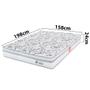 Imagem de Cama Box Queen com Colchão Ortopédico Firme Espuma D28 158x198m BF Colchões