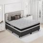 Imagem de Cama Box Queen de Espuma Black &amp White Castor 158x198