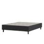 Imagem de Cama Box Queen King Emma Original Cinza (158x198x37cm)  1 ano de garantia