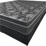 Imagem de Cama Box Queen Mola Ensacada Gold Dark Preto 158X198X66 Softflex