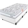 Imagem de Cama Box Solteirão com Colchão Ortopédico Firme Espuma D28 97x203m BF Colchões