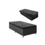 Imagem de Cama box solteiro 088m x 188m suede preto