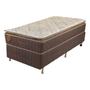 Imagem de Cama Box Solteiro (Box + Colchão) 78x188x65 Bali Prorelax Molas Ensacadas Pillow Top Turn Free - Marrom