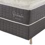 Imagem de Cama Box Solteiro (Box + Colchão) 78x188x67 Brilhante Prorelax Molas Ensacadas Pillow Top - Cinza