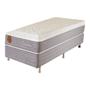 Imagem de Cama Box Solteiro (Box + Colchão) 88x188x69 Esmeralda Prorelax Molas Ensacadas Pillow In Turn Free - Cinza