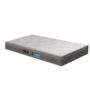 Imagem de Cama Box Solteiro Branco + Colchão de Espuma D33 - Castor - Sleep Max 78x188x43cm