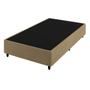 Imagem de Cama Box Solteiro c/ Colchão Smart Flex D26 de Molas Ensacadas 108x198 Bege/Branco - Plumatex