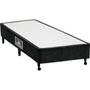 Imagem de Cama Box Solteiro Castor Black e White Air Double Face D45 88x188x54 + Box Castor