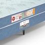 Imagem de Cama Box Solteiro Castor Sleep Max D45 88x188x52 + Box Castor