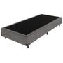 Imagem de Cama Box Solteiro Cinza V-Store 88x188x44