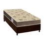 Imagem de Cama Box Solteiro: Colchão Anatômico Orthoflex D33/EP Matera + Base CRC Suede Brown(88x188)