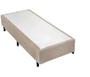 Imagem de Cama (Box Solteiro+Colchão D33) 88x188x17 Suede Bege