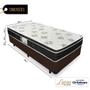 Imagem de Cama Box Solteiro + Colchão De Molas - Ortobom - Physical Nanolastic 88x188x58cm