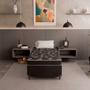 Imagem de Cama Box Solteiro + Colchão Espuma D20 - 51x88x188cm - Suede Preto