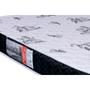 Imagem de Cama Box Solteiro: Colchão Espuma Orthoflex D28 Nápoles + Base CRC Suede Black(88x188)