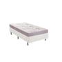 Imagem de Cama Box Solteiro: Colchão Espuma Ortobom Physical Resistente + Base CRC Courano White(88x188)