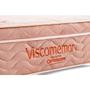 Imagem de Cama Box Solteiro: Colchão Espuma Ortobom Viscomemory + Base CRC Suede Clean(88x188)