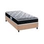 Imagem de Cama Box Solteiro: Colchão Espuma Probel D33/EP Anatômico Advanced Tech1500 Plus + Base CRC Suede Clean(88x188)