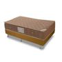 Imagem de Cama Box Solteiro: Colchão Molas Bonnel Ortobom Hotelaria Nanolastic Orthotel Spring + Base CRC Brown(88x188)