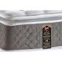 Imagem de Cama Box Solteiro: Colchão Molas Castor Pocket Light Stress Oxygen New DF + Base CRC Suede Gray(88x188)