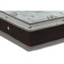 Imagem de Cama Box Solteiro: Colchão Molas Ensacadas Ortobom SuperPocket Sleep King +  Box Suede Brown(88x188)