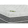 Imagem de Cama Box Solteiro: Colchão Molas MasterPocket Ensacadas Luckspuma Aspen + Base CRC Suede Gray(88x188)