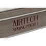 Imagem de Cama Box Solteiro: Colchão Molas Ortobom SuperPocket Fort Airtech Spring + Base CRC Suede Branco(88x188)