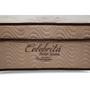 Imagem de Cama Box Solteiro: Colchão Molas SuperPocket Ensacadas Ortobom  Celebrita + Base CRC Suede Brown(88x188)