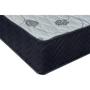 Imagem de Cama Box Solteiro: Colchão Ortopédico Orthoflex Foggia Sogni Unic Face + Base CRC Suede Black(88x188)