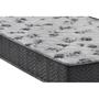 Imagem de Cama Box Solteiro: Colchão Ortopédico Ortobom D33/EP Fort Tech ISO 100 + Base CRC Suede Black(88x188)